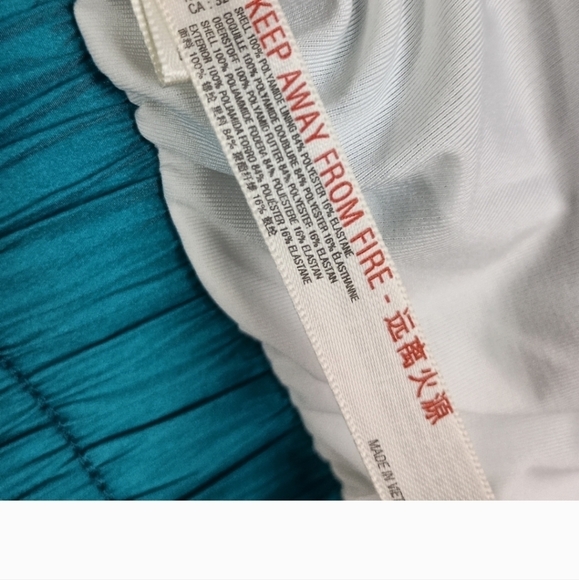 NEW Free People Movement Way Home Active Short in Turquoise Large - Picture 5 of 6